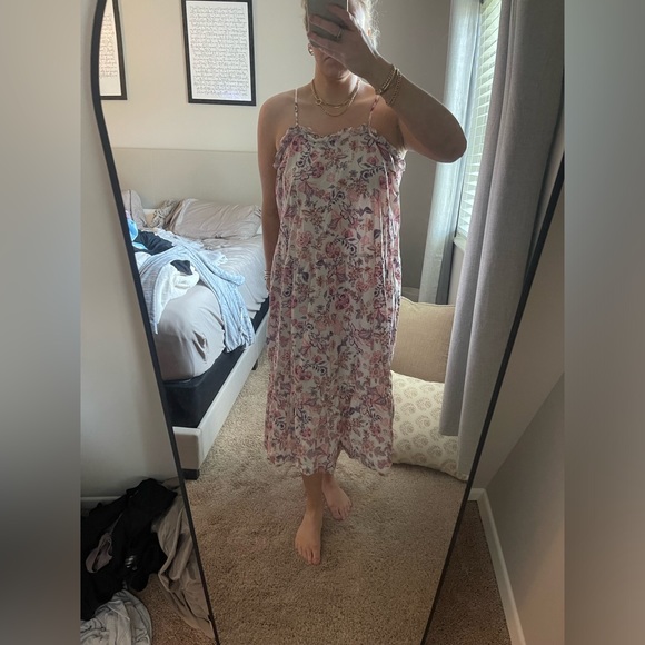 NWOT WHO WHAT WEAR Floral Maxi - Picture 2 of 3
